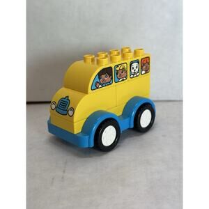 Lego Duplo 10851 My First Bus 100% No Box Or Manual Retired 2017